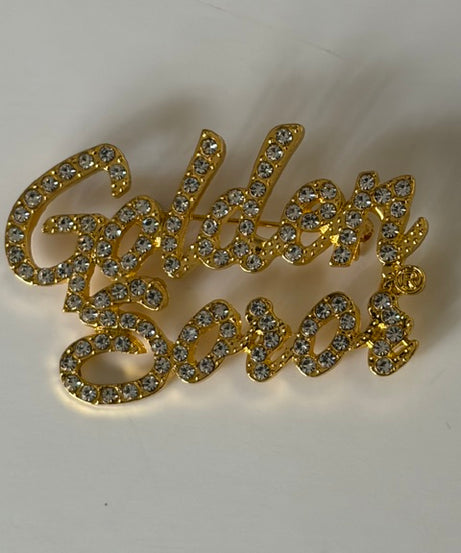 Golden Soror Brooch