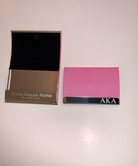 AKA Business Card Holder/ Pink