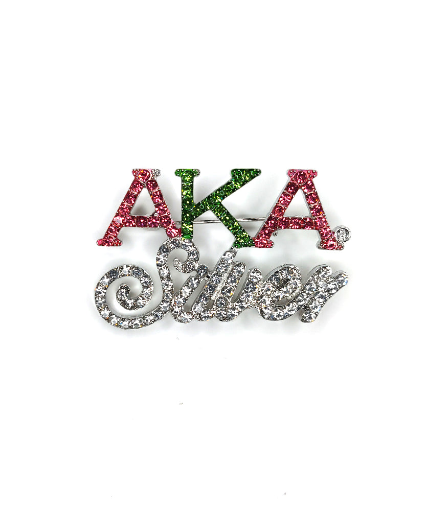 AKA Silver Star Pin
