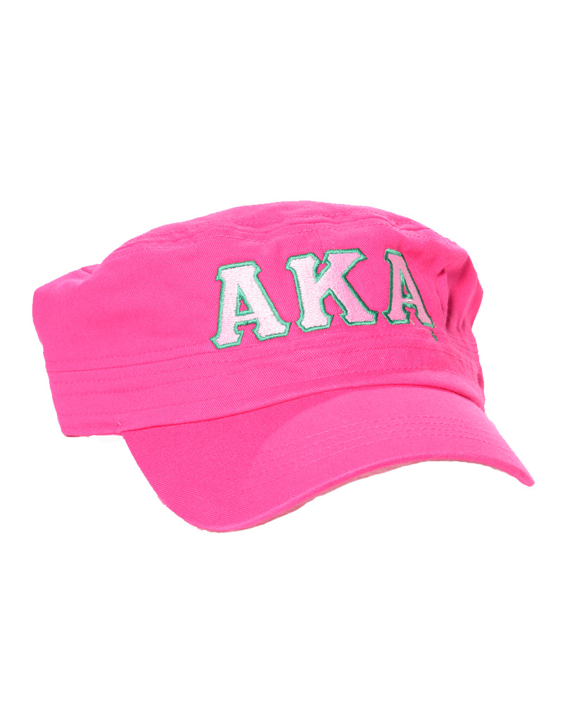 Pink Hat with AKA