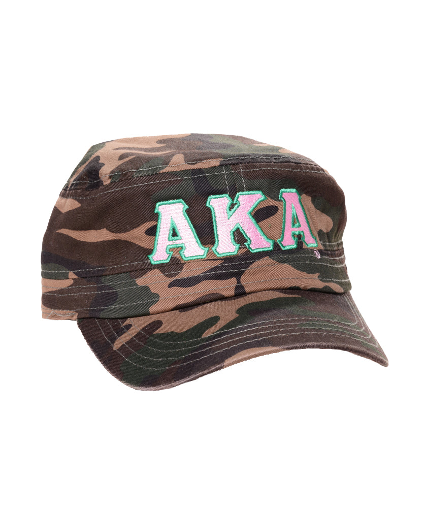 Camouflage Hat with AKA