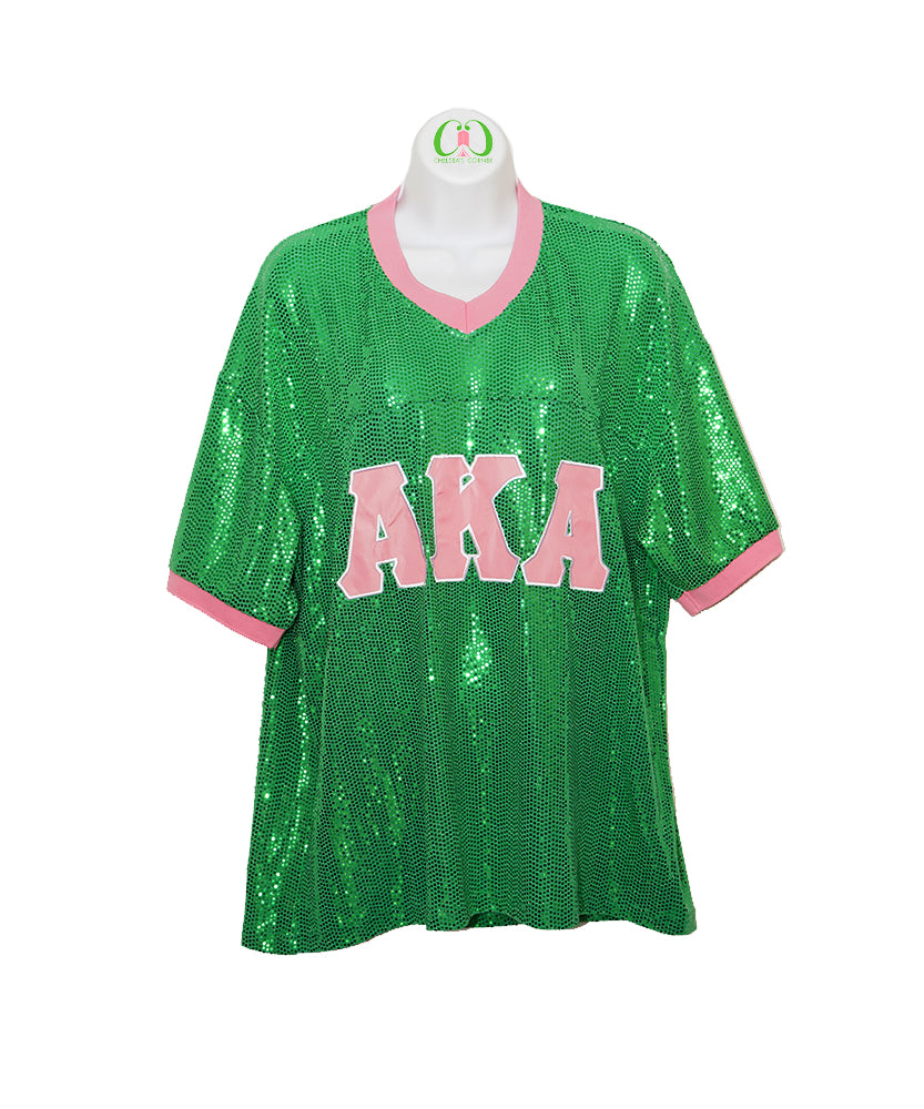 AKA Green Bling Jersey