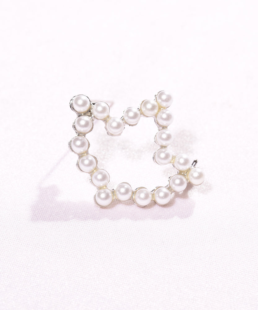 IVY Leaf Pearl Pin (small)