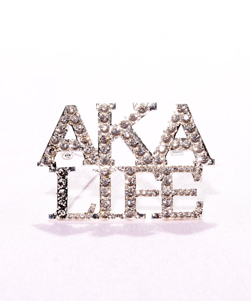 AKA Life Pin with Austrian Crystal