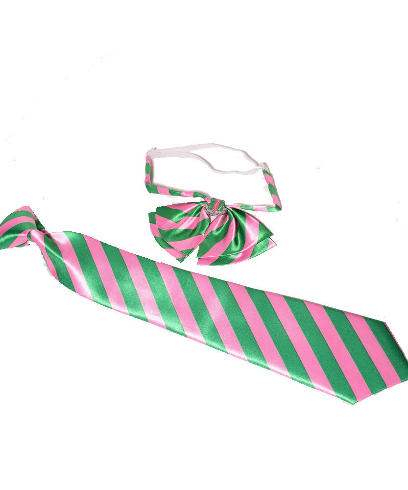 AKA Necktie and Bowtie Set