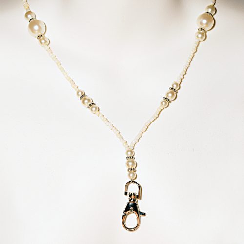 Pearl  Ivory Lanyard