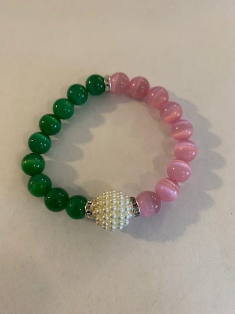 Buy ZAVERI PEARLS Set of 2 Rani Pink & Green Stones & Dazzling Austrian  Diamond Ethnic Bracelet For Women-ZPFK16868 at Amazon.in